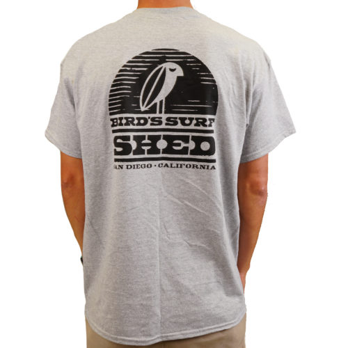 Bird's Surf Shed OG Logo Grey
