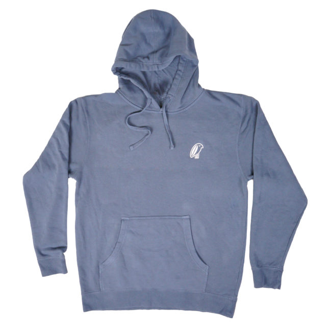 blue wave hoodie