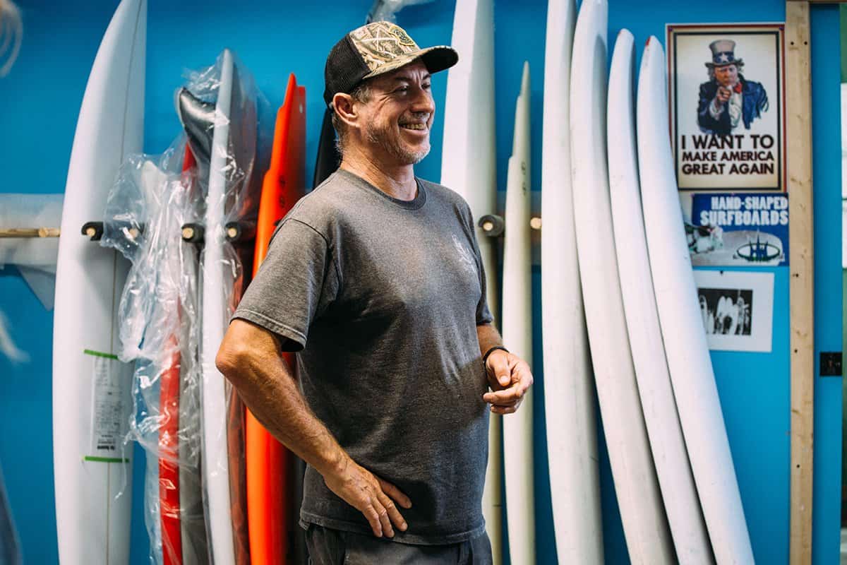 Stu Kenson Surfboard Shaper