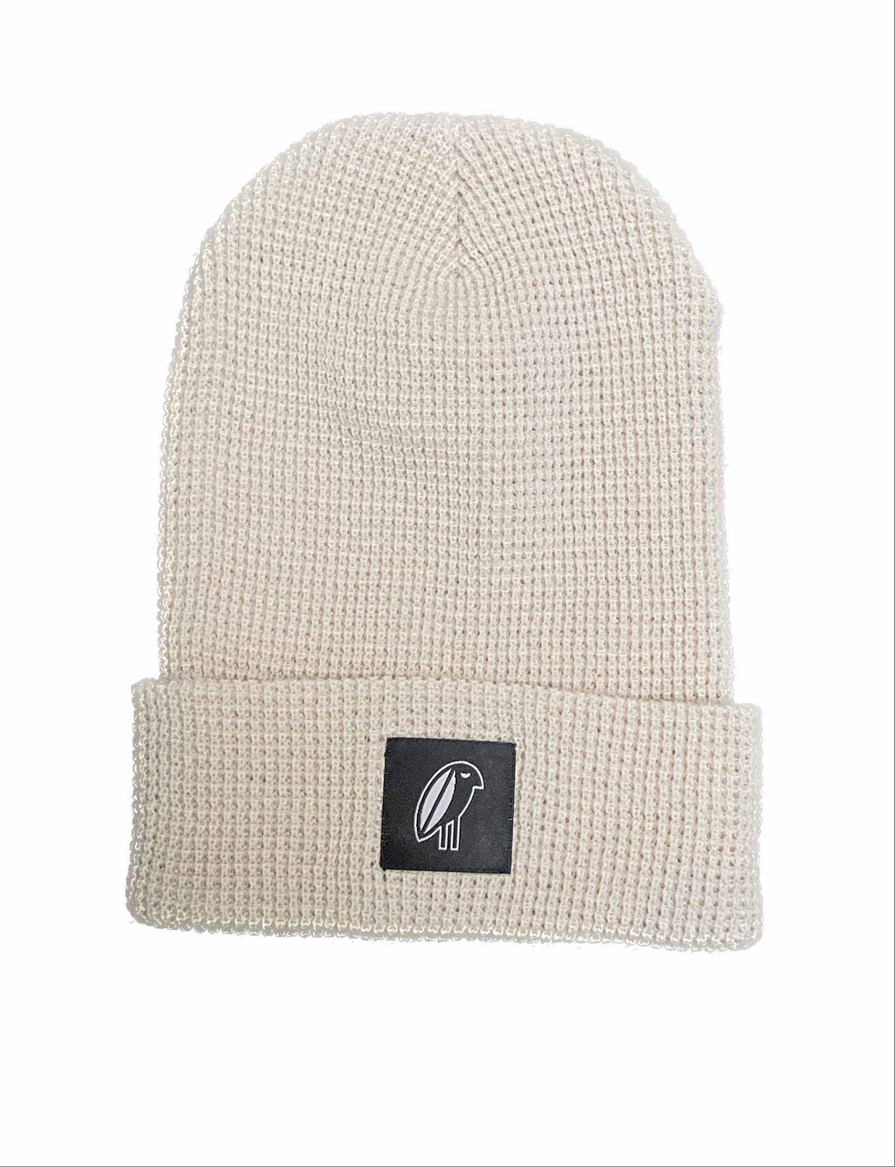 shed beanie natural front