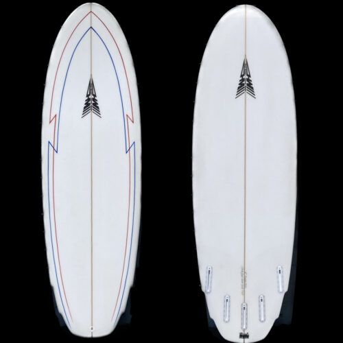 Hanky power hull front and back